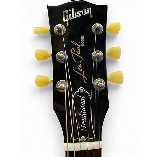 Used 2012 Gibson Les Paul Traditional Black Solid Body Electric Guitar
