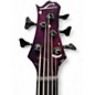 Used Legator HELIO 5 STRING MAGENTA BURL Electric Bass Guitar