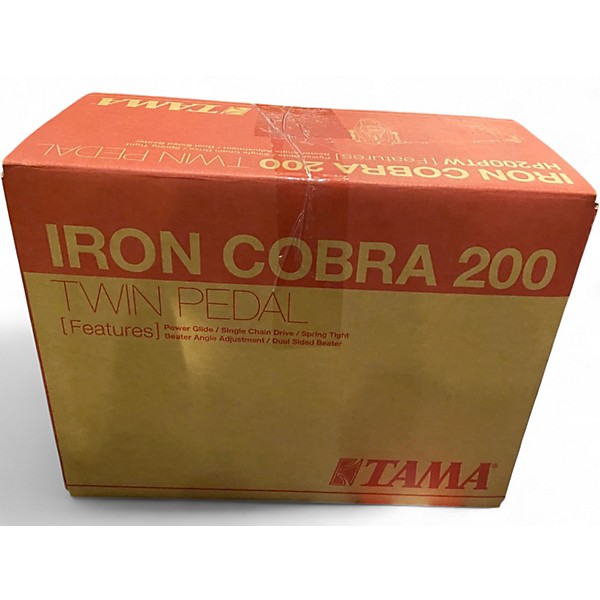 Used TAMA IRON COBRA 200 HP2009TW Double Bass Drum Pedal