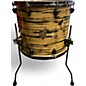 Used SJC 3 Piece CUSTOM 3-PIECE YARD SALE DRUM KIT TORCHED BAMBOO Drum Kit