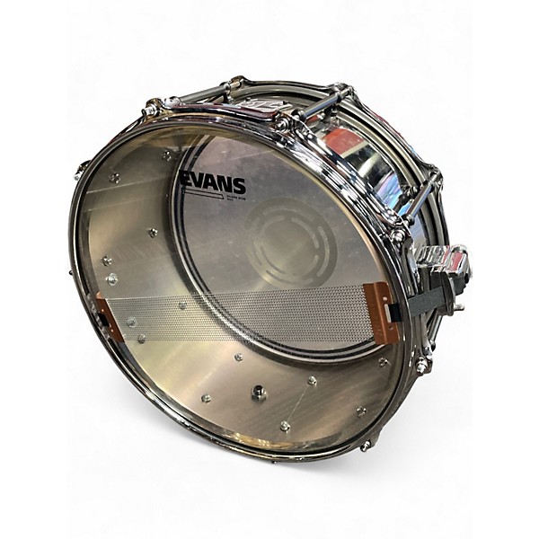 Used SJC 14in CHROME OVER STEEL SNARE Chrome Drum