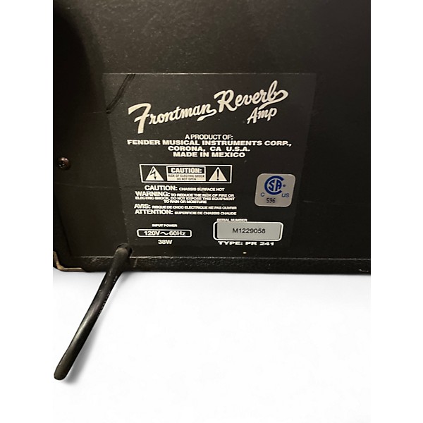 Used Fender Frontman Reverb PR241 Guitar Combo Amp