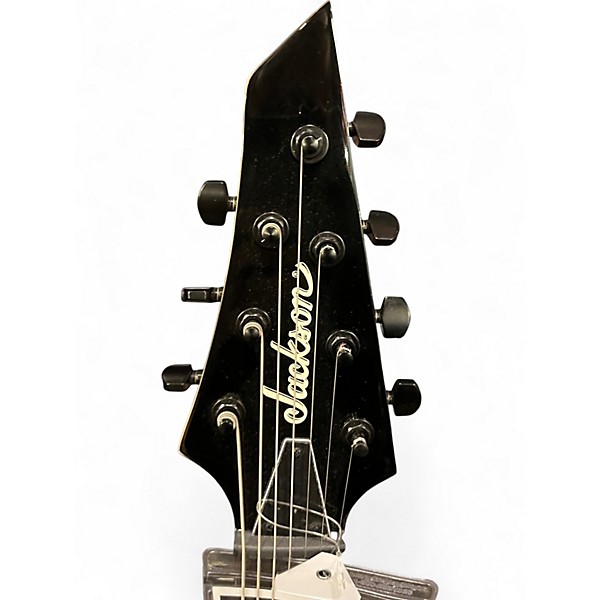 Used Jackson JS22-7 Dinky 7 String Black Solid Body Electric Guitar