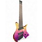 Used Agile Perihelion Pro 92585 Headless Purple Fade Solid Body Electric Guitar thumbnail