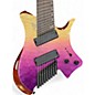 Used Agile Perihelion Pro 92585 Headless Purple Fade Solid Body Electric Guitar