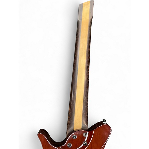 Used Agile Perihelion Pro 92585 Headless Purple Fade Solid Body Electric Guitar