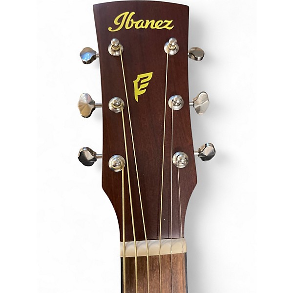 Used Ibanez PC12MH Brown Acoustic Guitar