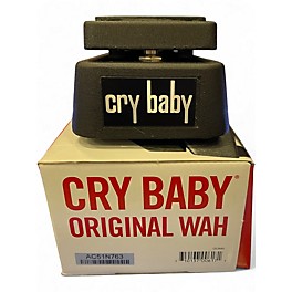 Used Dunlop GCB95 Original Crybaby Wah Effect Pedal