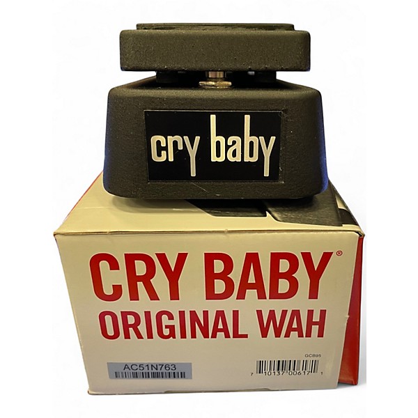 Used Dunlop GCB95 Original Crybaby Wah Effect Pedal