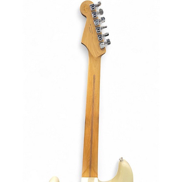 Used Fender Limited Edition Player Stratocaster Olympic White Solid Body Electric Guitar