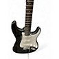 Used Squier Bullet Stratocaster Black and White Solid Body Electric Guitar