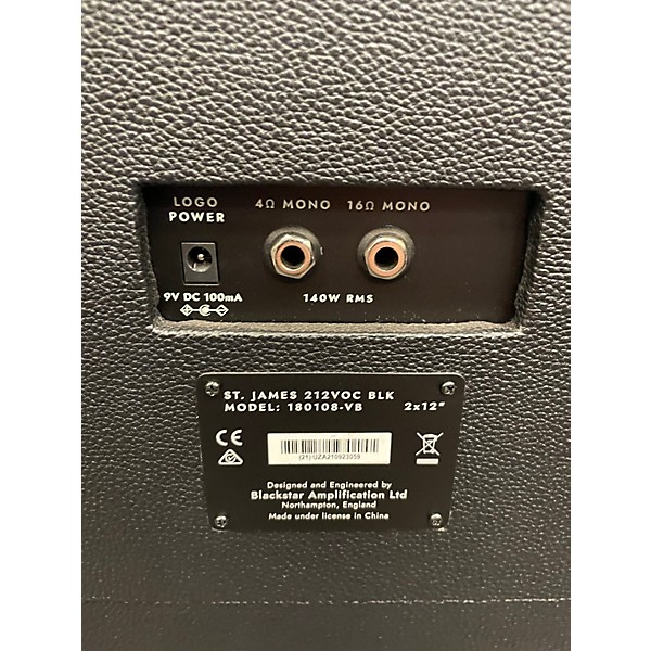 Used Blackstar St. James 212 VOC Guitar Cabinet