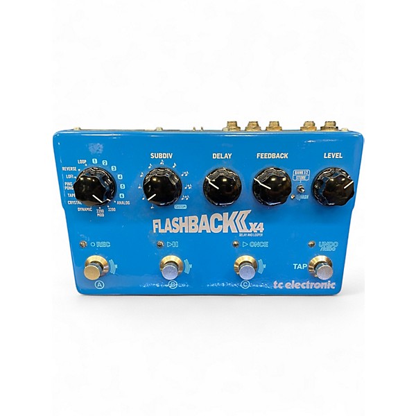 Used TC Electronic Flashback 2 X4 Delay And Looper Effect Pedal