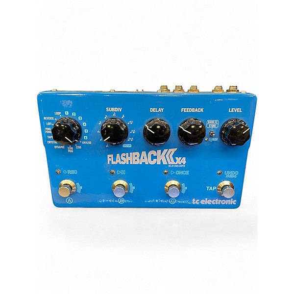 Used TC Electronic Flashback 2 X4 Delay And Looper Effect Pedal