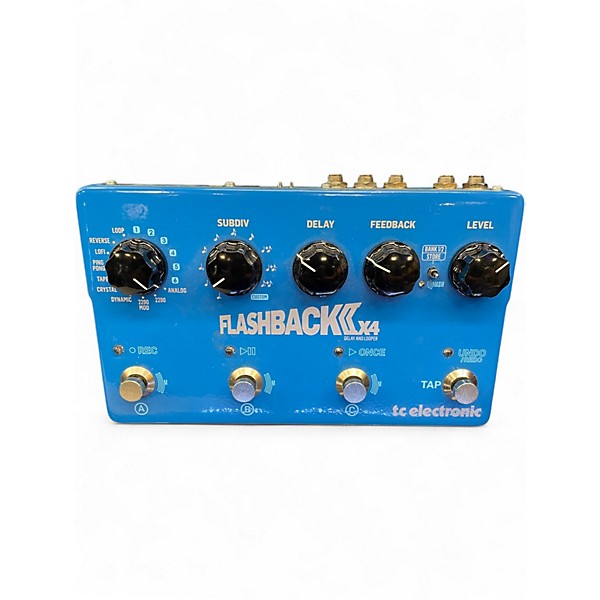 Used TC Electronic Flashback 2 X4 Delay And Looper Effect Pedal