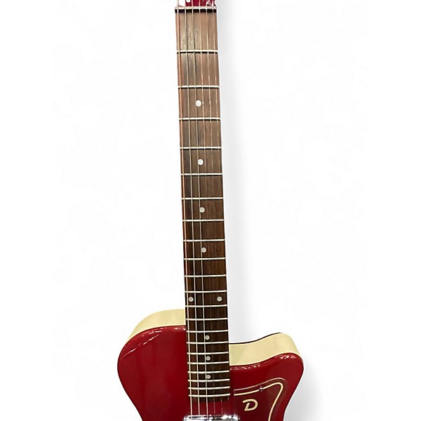 Used Danelectro U2                                                       U-2 Red Solid Body Electric Guitar