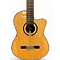 Used Ortega RCE158SN Natural Classical Acoustic Electric Guitar