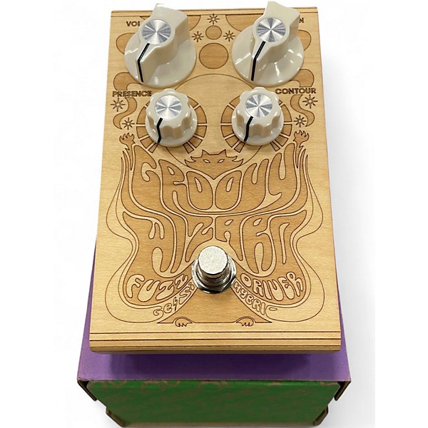 Used Kittycaster Fx GROOVY WIZARD Effect Pedal