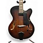 Used Washburn J600 Jazz Venetian Faded Tobacco Hollow Body Electric Guitar