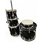 Used PDP by DW 5 Piece PACIFIC 5 SHELL PACK Black Drum Kit thumbnail