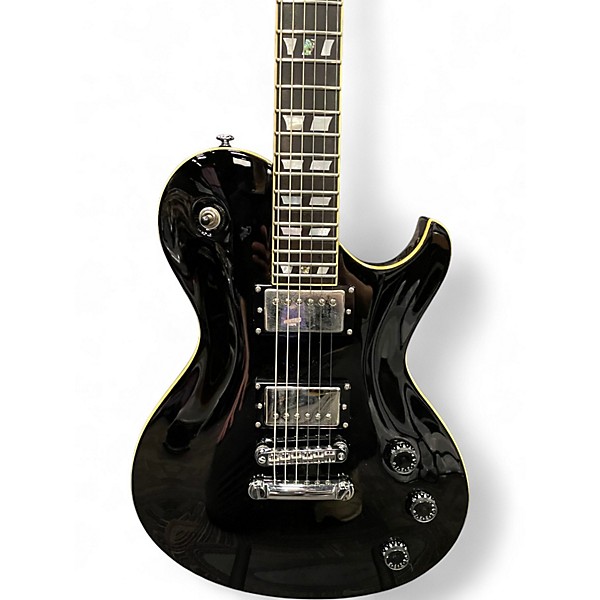 Used Schecter Guitar Research SOLO 6 LIMITED Black Solid Body Electric Guitar