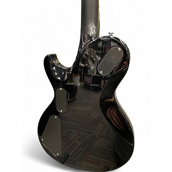 Used Schecter Guitar Research SOLO 6 LIMITED Black Solid Body Electric Guitar