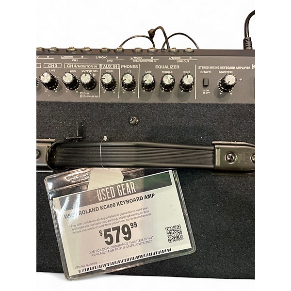 Used Roland KC400 Keyboard Amp