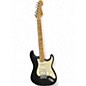 Used Fender Standard Stratocaster Black Solid Body Electric Guitar thumbnail