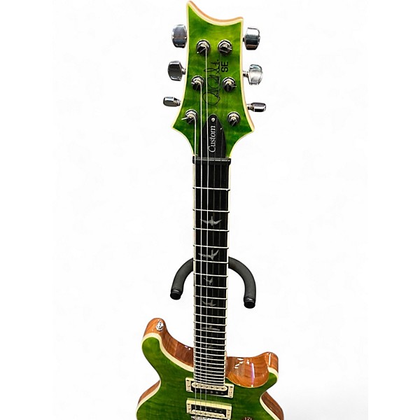 Used PRS SE Custom 24 Bird Egg Green Solid Body Electric Guitar