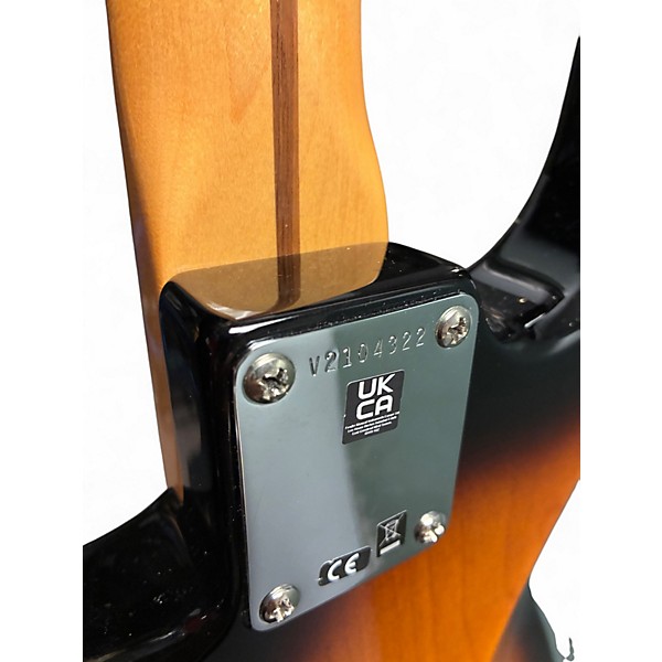 Used 2021 Fender American Original 50s Stratocaster 2 Tone Sunburst Solid Body Electric Guitar