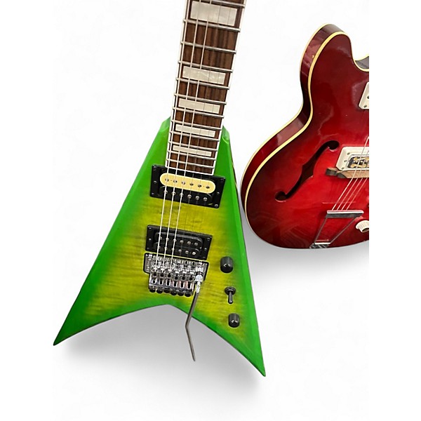 Used Jackson King V Scott Ian Green Solid Body Electric Guitar