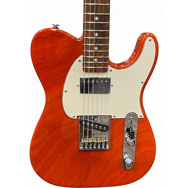 Used G&L ASAT Classic Bluesboy Trans Orange Solid Body Electric Guitar