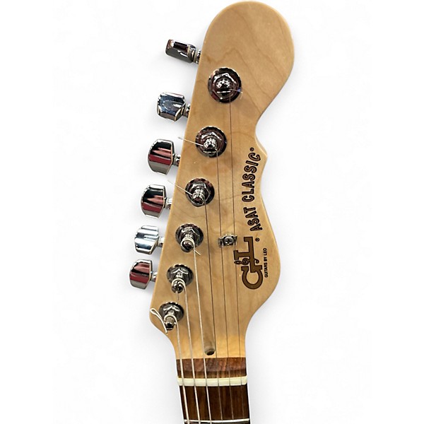 Used G&L ASAT Classic Bluesboy Trans Orange Solid Body Electric Guitar