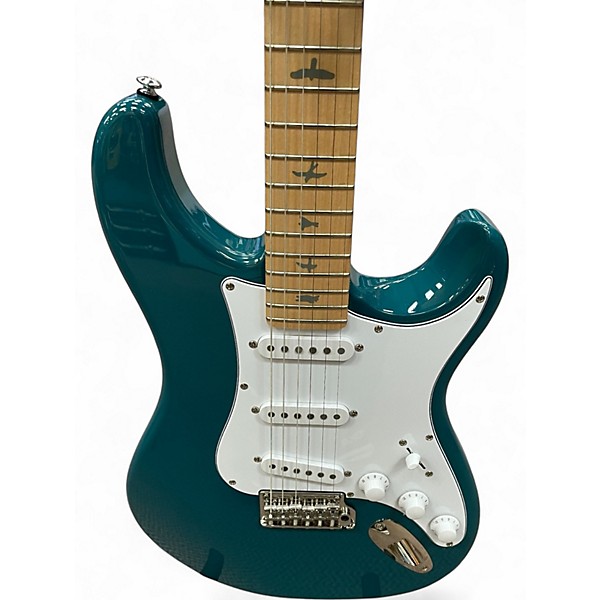 Used PRS SE Silver Sky nylon blue Solid Body Electric Guitar