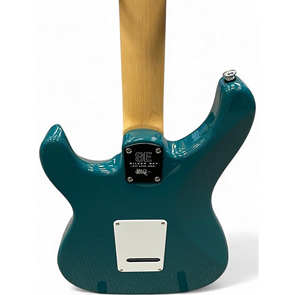 Used PRS SE Silver Sky nylon blue Solid Body Electric Guitar