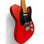 Used Squier 40th Anniversary Telecaster Vintage Edition Satin Dakota Red Solid Body Electric Guitar