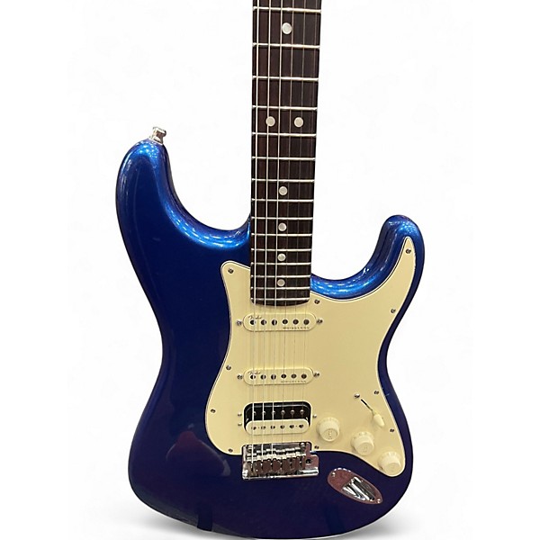 Used 2023 Fender American Ultra Stratocaster HSS cobra blue Solid Body Electric Guitar