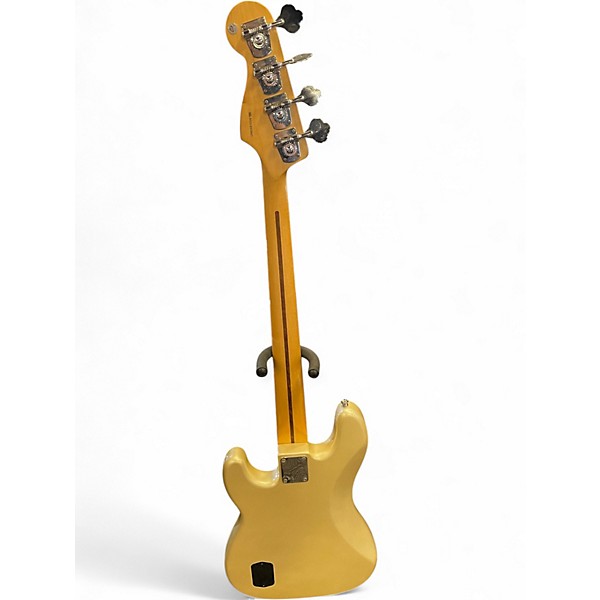 Used Fender Precision Bass Special Active GOLD Electric Bass Guitar