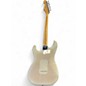 Used Fender heritage 50's strat White Blonde Solid Body Electric Guitar