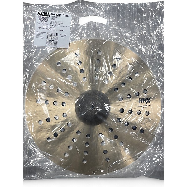 Used Hhx 16in Complex Aero Crash Cymbal