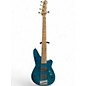 Used Reverend Mercalli 5 FM Teal Electric Bass Guitar thumbnail