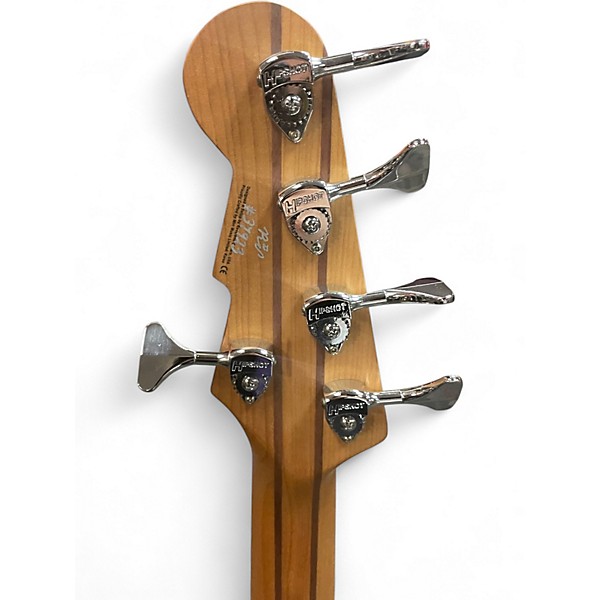 Used Reverend Mercalli 5 FM Teal Electric Bass Guitar