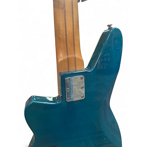 Used Reverend Mercalli 5 FM Teal Electric Bass Guitar