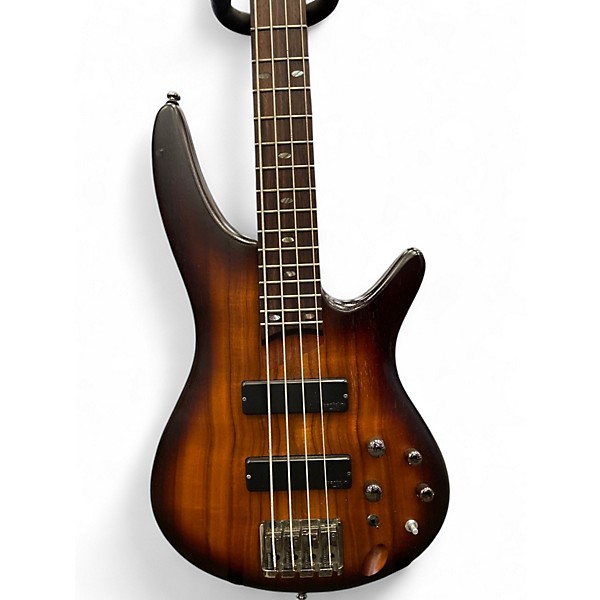 Used Ibanez SR500 Brown Mahogany Electric Bass Guitar