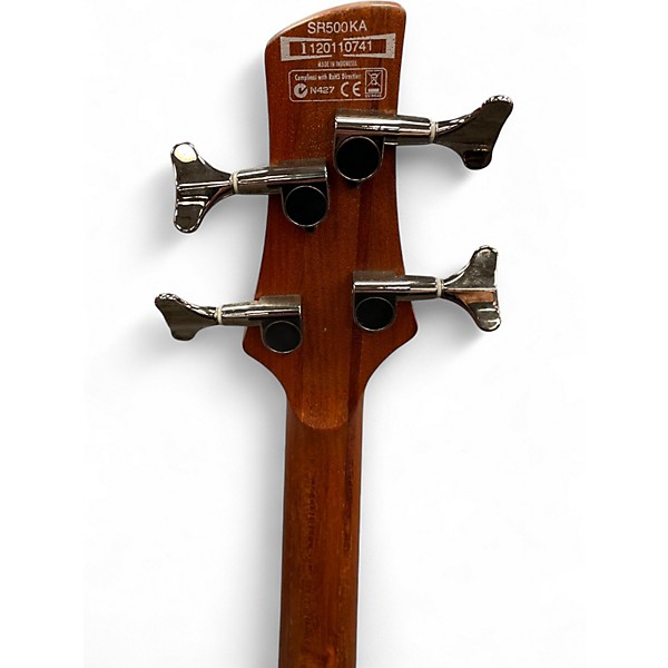 Used Ibanez SR500 Brown Mahogany Electric Bass Guitar