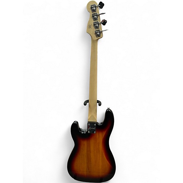 Used Squier Precision Bass 3 Color Sunburst Electric Bass Guitar