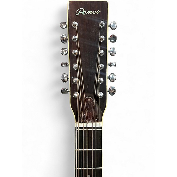 Used Penco A-24 12 STRING Natural 12 String Acoustic Guitar