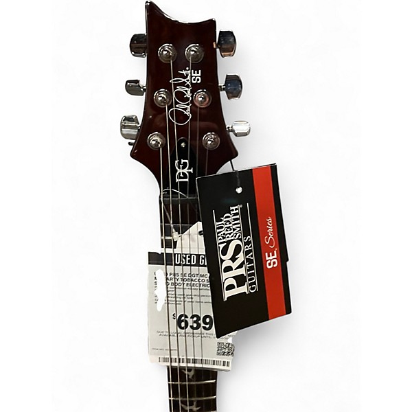 Used PRS SE DGT McCarty McCarty Tobacco Sunburst Solid Body Electric Guitar