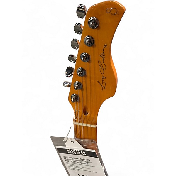 Used Sire Larry Carlton S5 Black and White Solid Body Electric Guitar