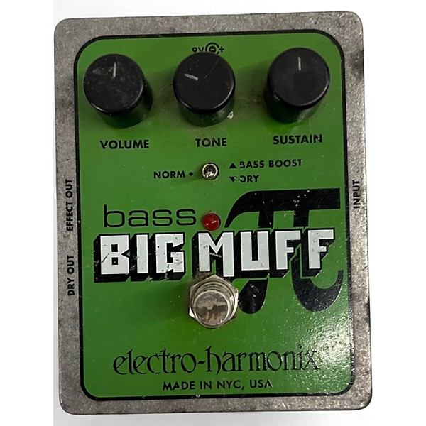 Used Electro-Harmonix Big Muff Bass Distortion Bass Effect Pedal